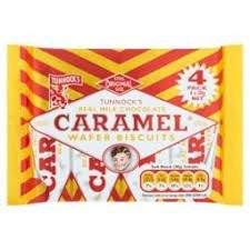 TUNNOCKS CARAMEL WAFERS 4pack